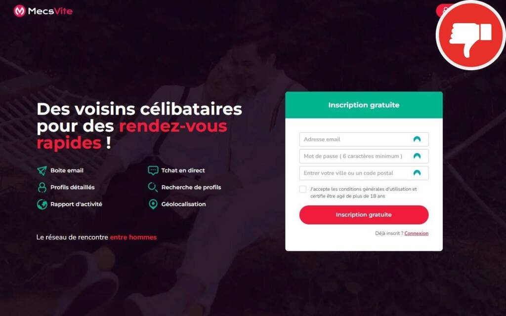 Evaluation Mecs-Vite.com Arnaque