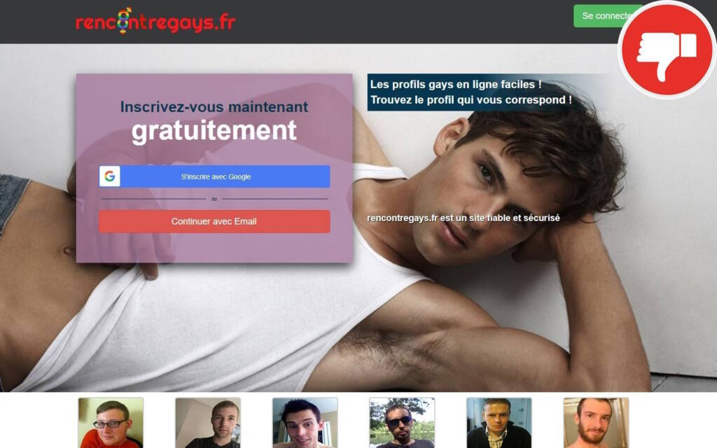 Evaluation RencontreGays.fr Arnaque