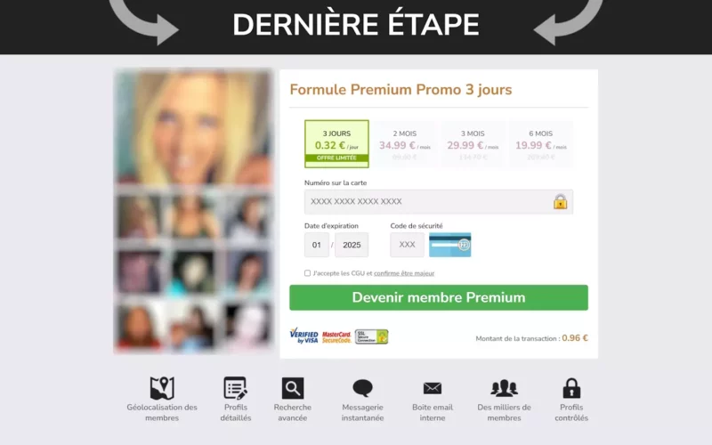 TchatPremium.com tarifs