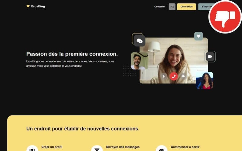 Evaluation ErosFling.com Arnaque