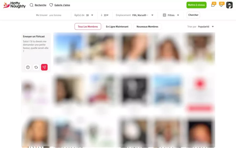 HottyNaughty.com membres