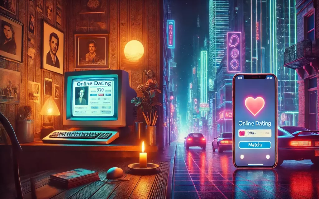 L’histoire des rencontres en ligne