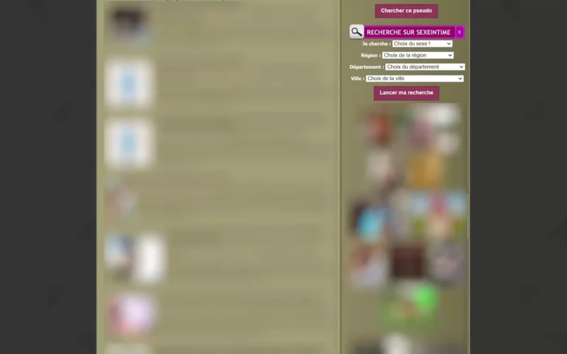SexeIntime.com membres
