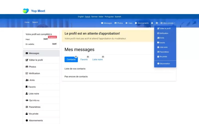 YopMeet.com membres