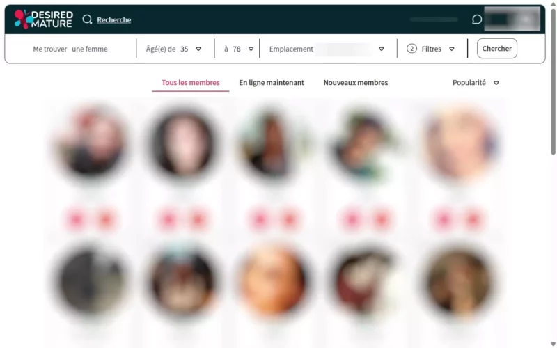 DesiredMature.com membres
