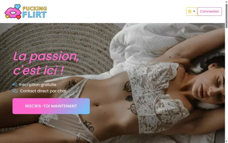 Evaluation FuckingFlirt.com pag d'accueil