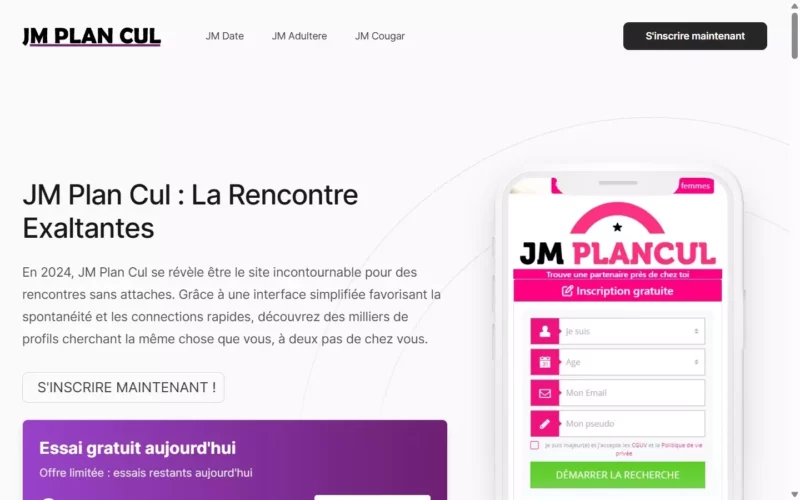 Evaluation JmPlanCul.fr page d'accueil