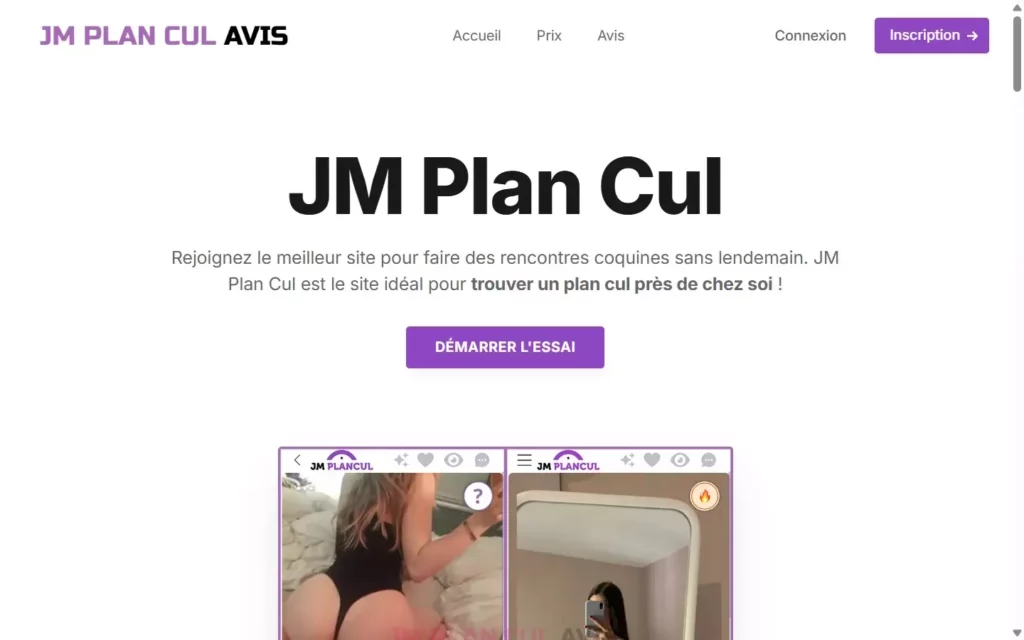 Evaluation JmPlanCulAvis.net page d'accueil