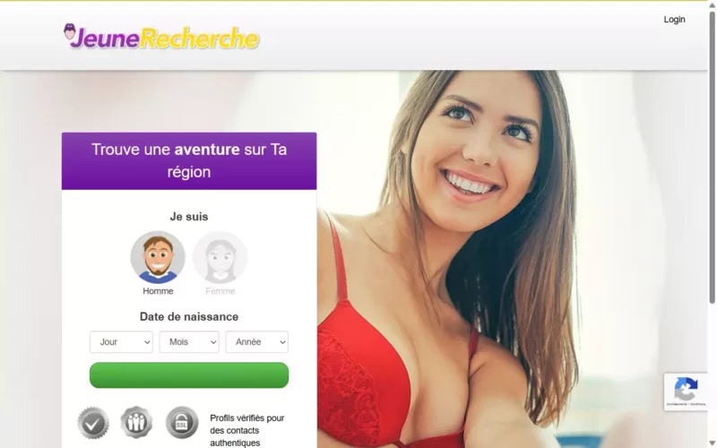 Evaluation JeuneRecherche.com page d'accueil