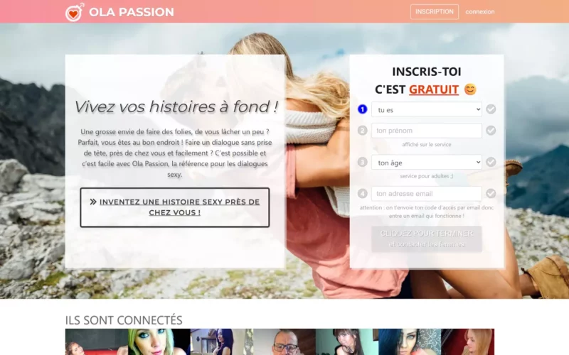 Olapassion.com Startseite