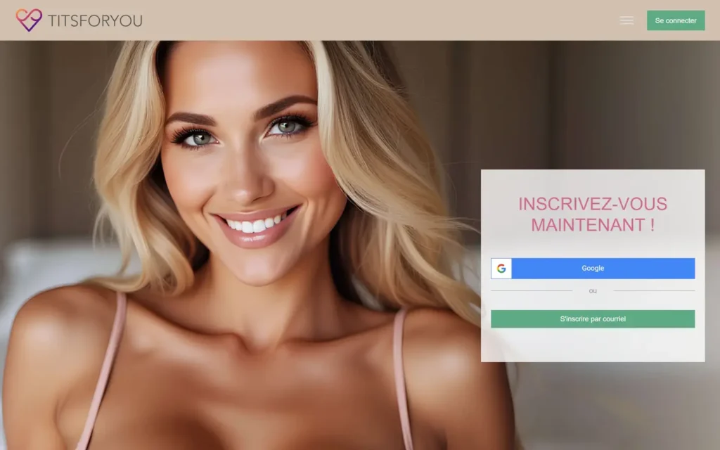 TitsForYou.com Startseite